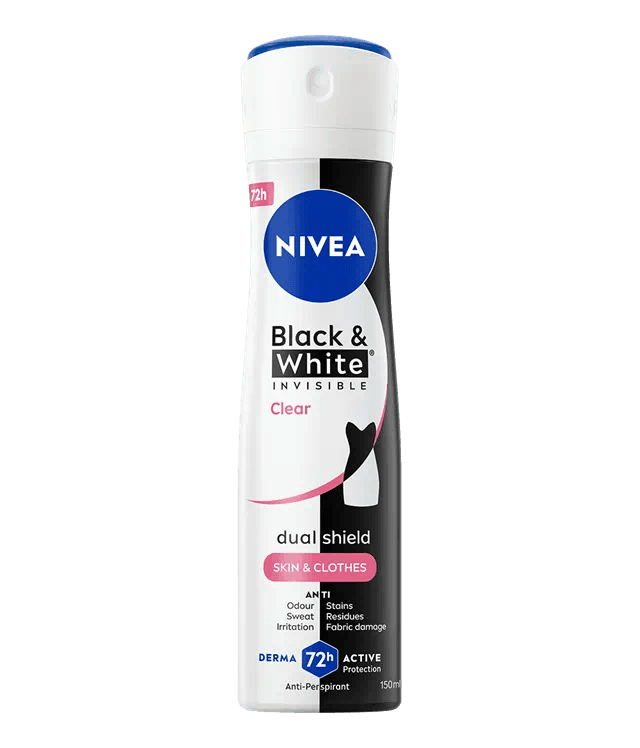 Black & White Invisible Clear