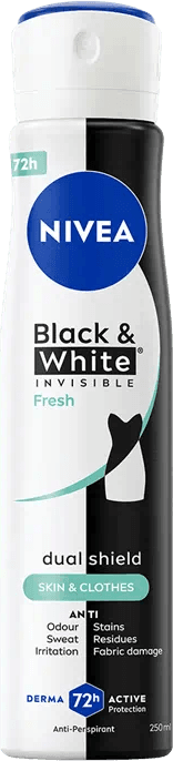 Black & White Invisible Fresh