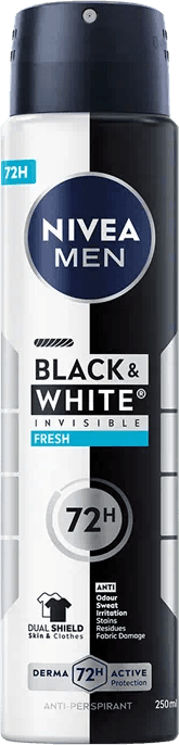 Black & White Invisible Fresh