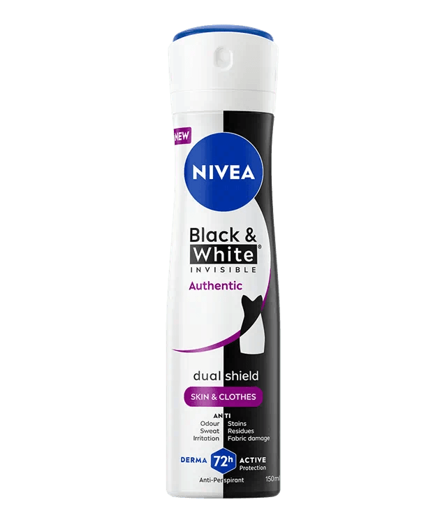 NIVEA Deo Спрей дамски Invisible on Black & White Authentic 250 ml