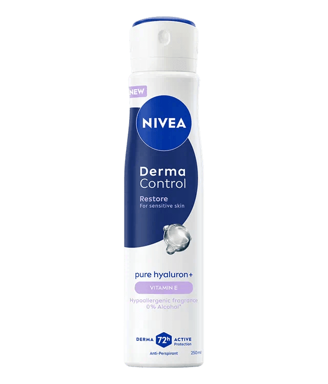 NIVEA Deo Спрей дамски Derma Control Restore XL size 250 ml