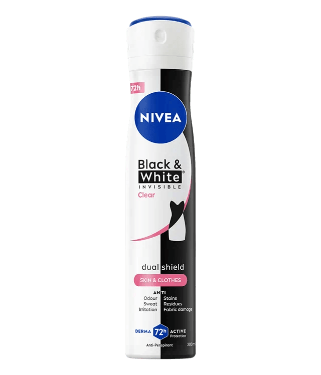 Black & White Invisible Clear