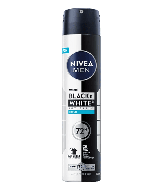Black & White Invisible Fresh