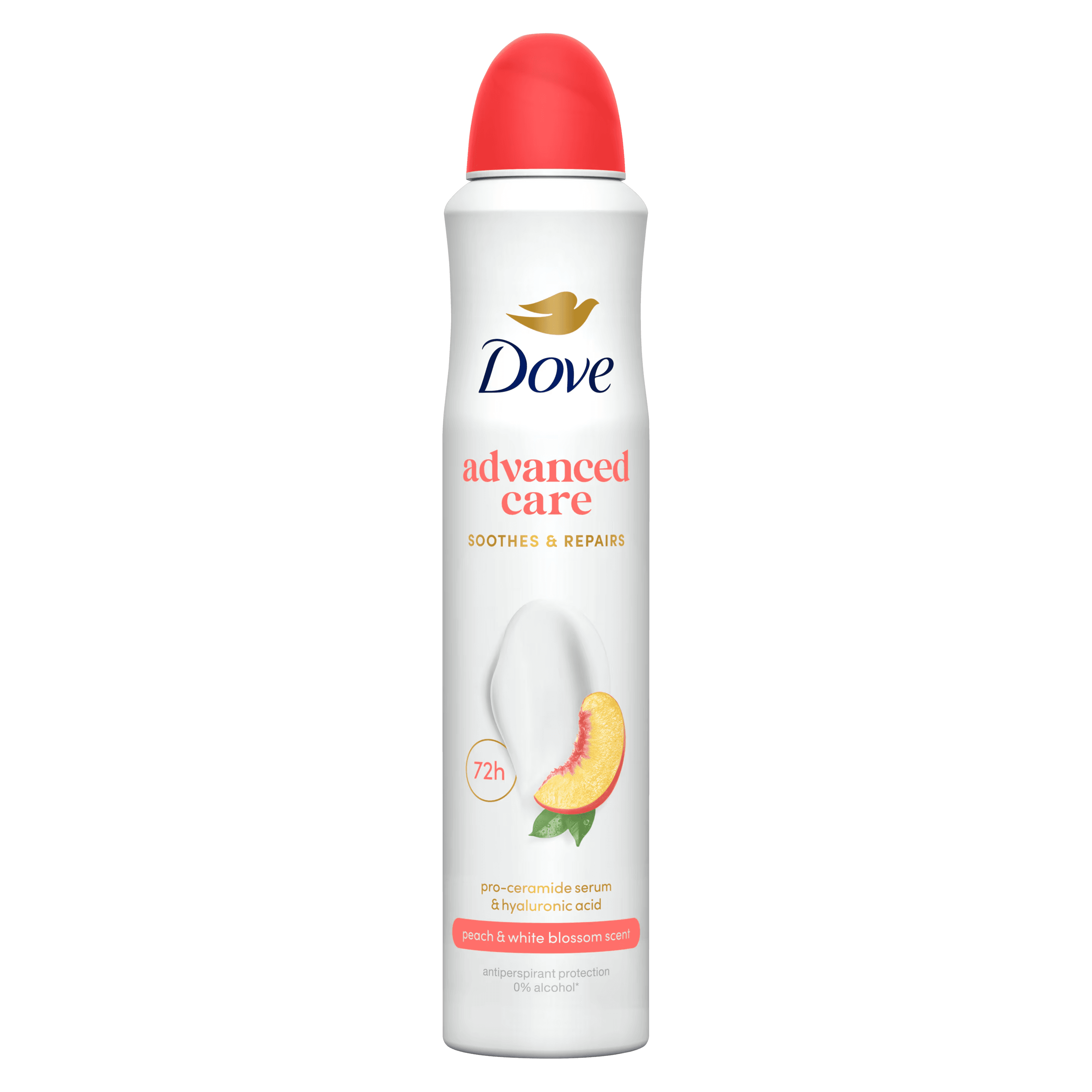 Advanced Care Peach & White Flower